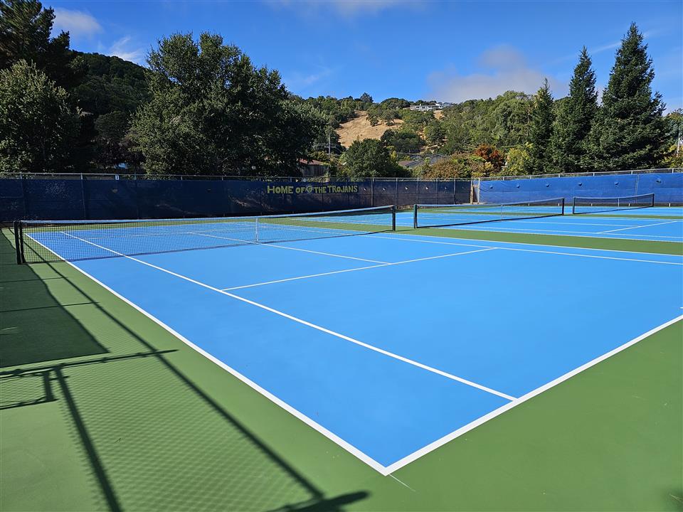 tennis court TLHS